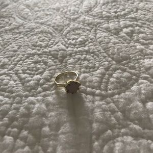 White drusy Kendra Scott Ring